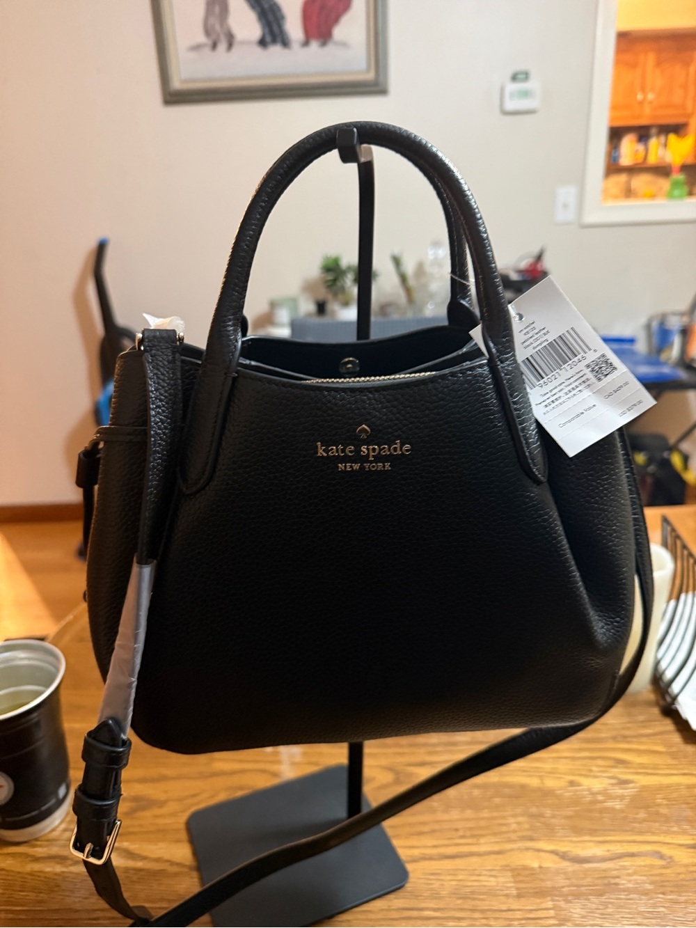 kate spade Black small dumpling Satchel